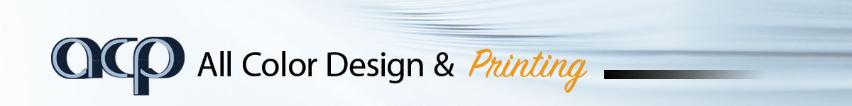 banner and logo of all color printing